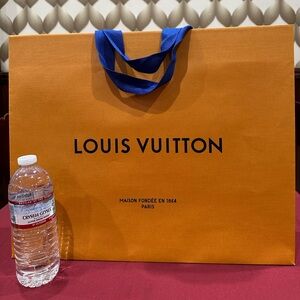 Louis Vuitton XL paper bag shopper tote gift